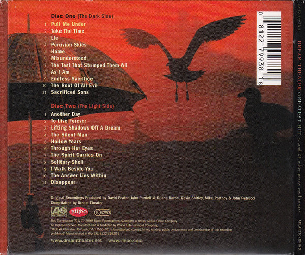 Dream Theater – Greatest Hit (...And 21 Other Pretty Cool Songs) 2 Discs (Used) (Mint Condition) CD