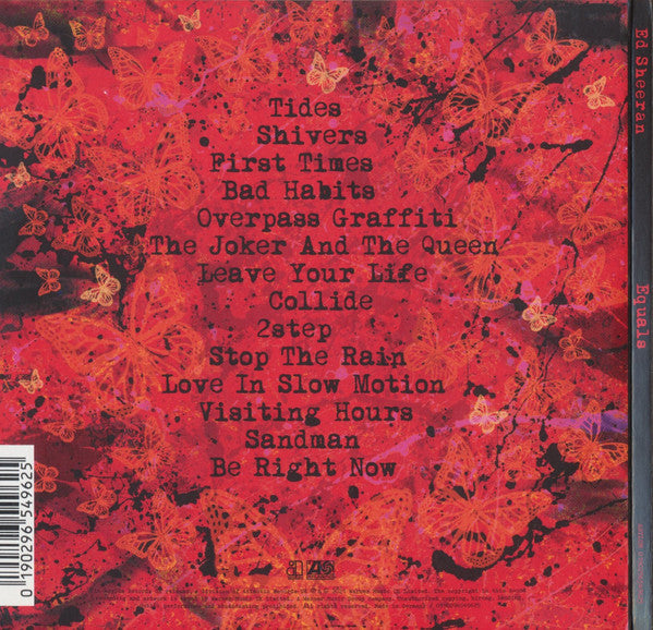 Ed Sheeran – = (Equals) (Used) (Mint Condition)