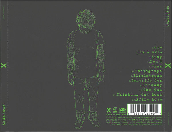 Ed Sheeran - X (Used) (Mint Condition)