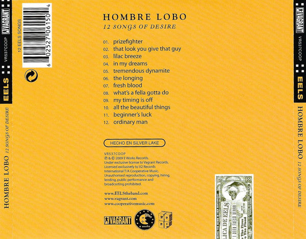 Eels - Hombre Lobo: 12 Songs of Desire (Used) (Mint Condition) CD