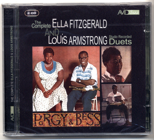 Ella Fitzgerald, Louis Armstrong – The Complete Studio Recorded Duets 2 Discs (Used) (Mint Condition) CD