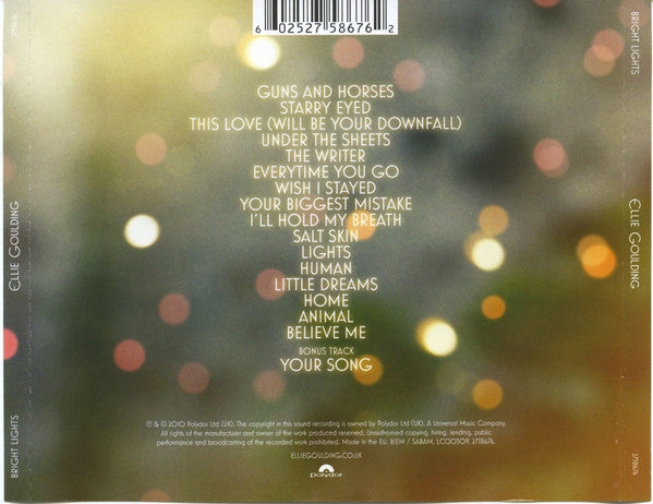 Ellie Goulding – Bright Lights (Used) (Mint Condition) CD