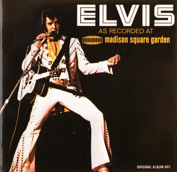 Elvis As Recorded At Madison Square Garden (Used) (Mint Condition) CD