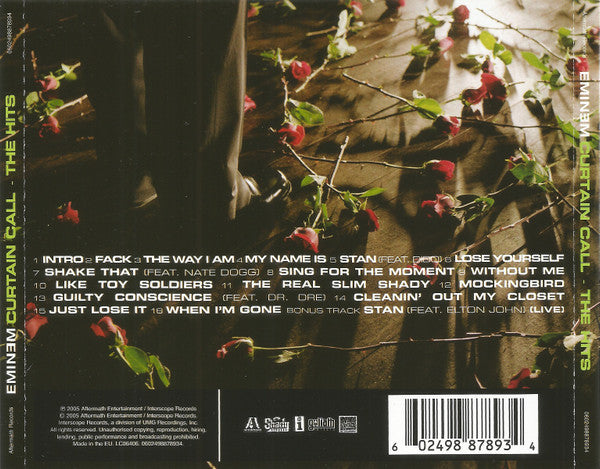 Eminem - Curtain Call - The Hits (Used) (Mint Condition)
