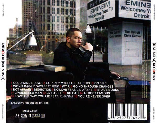 Eminem – Recovery (Used) (Mint Condition) CD