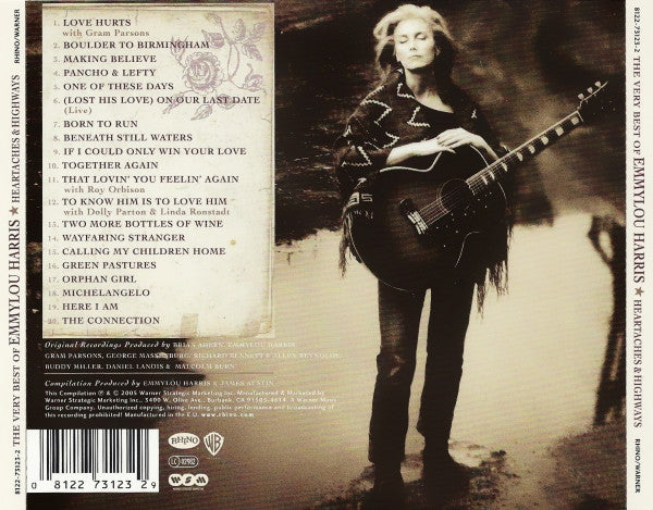 Emmylou Harris – The Very Best Of Emmylou Harris: Heartaches & Highways (Used) (Mint Condition) CD