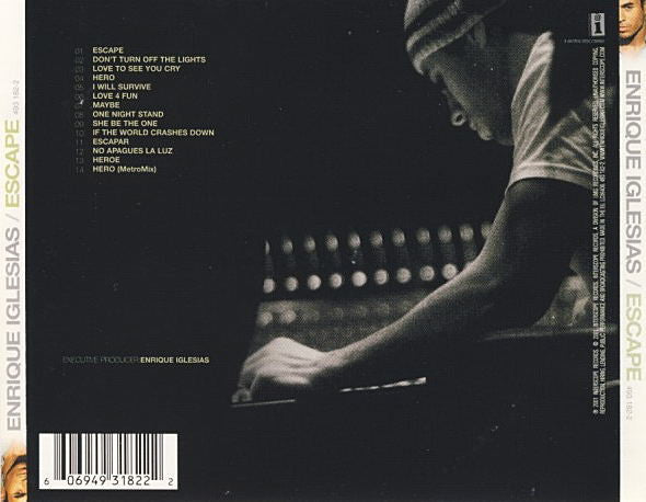 Enrique* – Escape (Used) (Mint Condition) CD