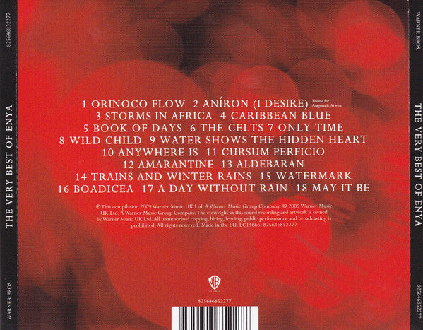 Enya - The Very Best Of Enya (Used) (Mint Condition)