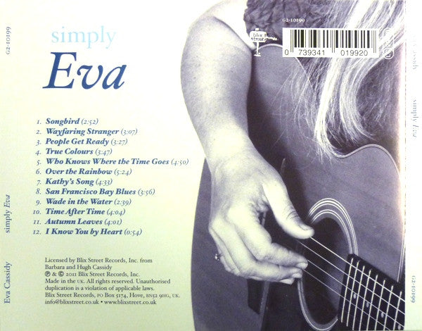 Eva Cassidy – Simply Eva (Used) (Mint Condition) CD