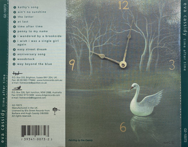 Eva Cassidy – Time After Time (Used) (Mint Condition) - CD