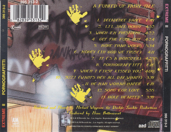 Extreme (2) – Extreme II : Pornograffitti (A Funked Up Fairytale) (Used) (Mint Condition) CD