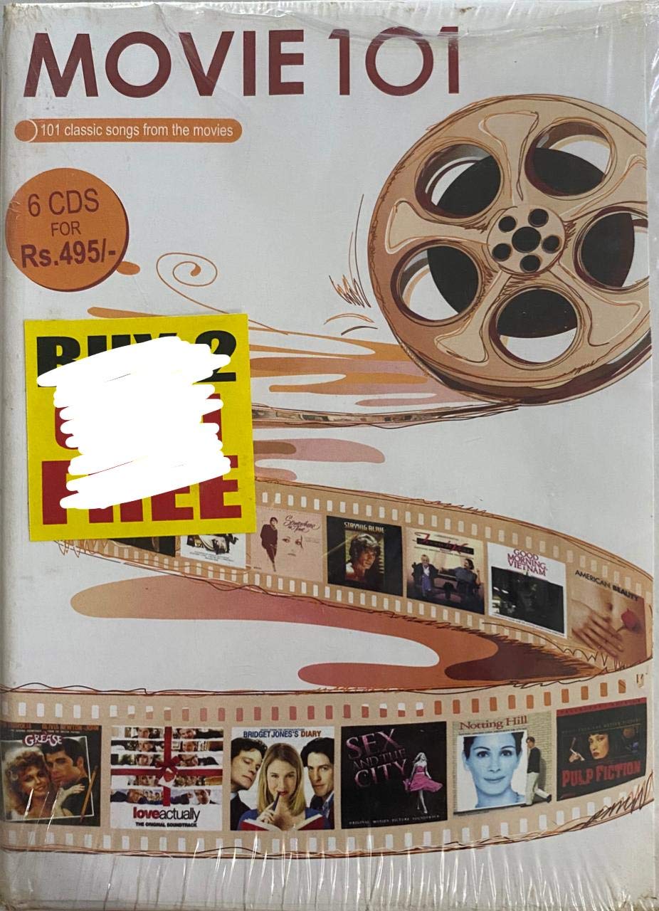 Various -Your Favourite Movie 101 - 6 Discs (Used) (Mint Condition) CD