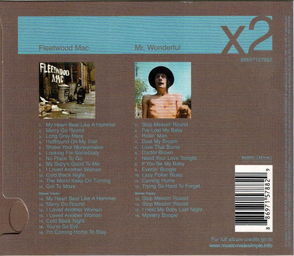 Fleetwood Mac – Fleetwood Mac / Mr. Wonderful (Used) (Mint Condition) CD