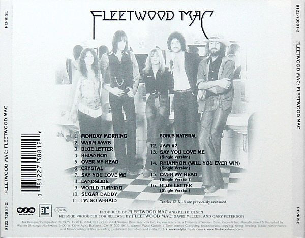 Fleetwood Mac – Fleetwood Mac (Used)(Mint Condition) CD