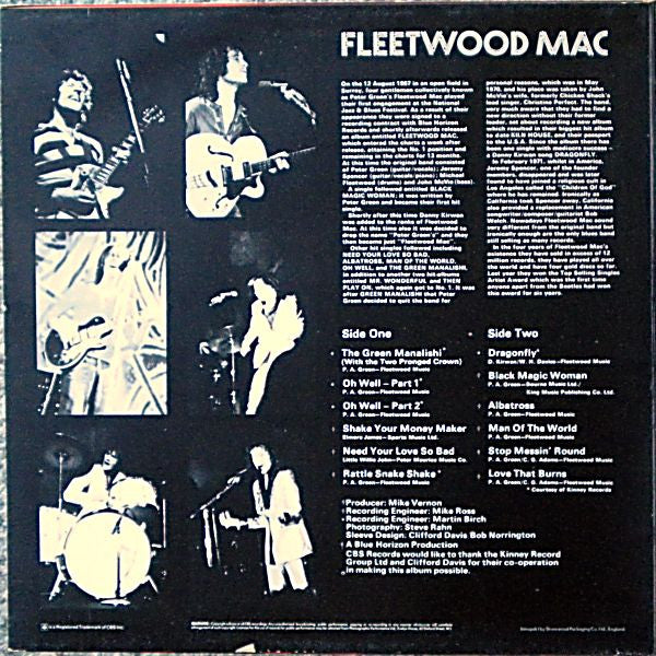 Fleetwood Mac - Greatest Hits (Used) (Mint Condition) - Vinyl