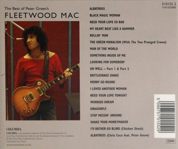 Fleetwood Mac – The Best Of Peter Green's Fleetwood Mac (Used) (Mint Condition) CD