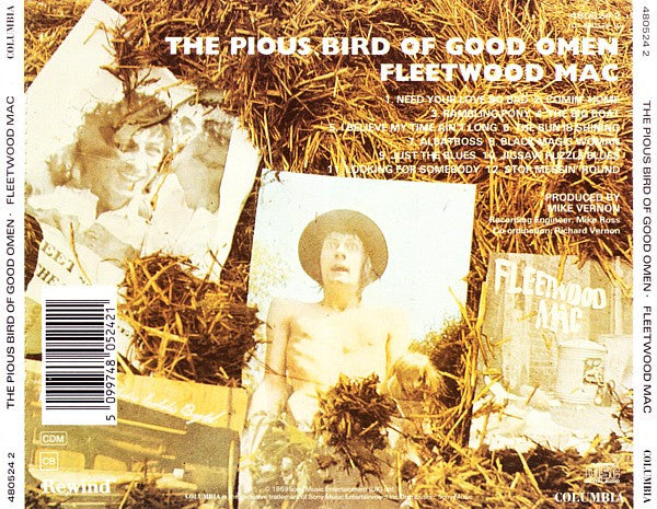 Fleetwood Mac – The Pious Bird Of Good Omen (Used) (Mint Condition) CD