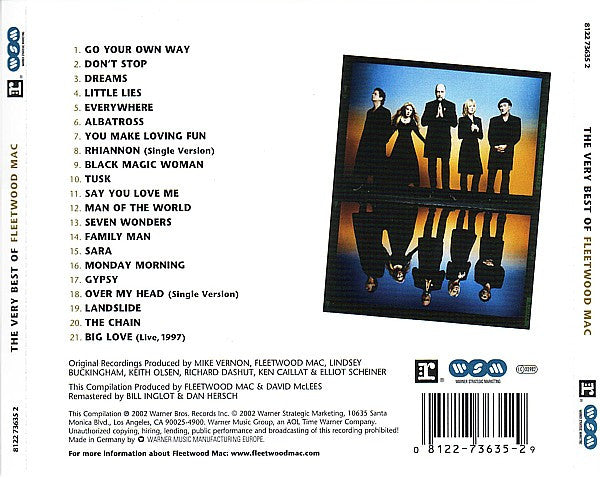 Fleetwood Mac – The Very Best Of Fleetwood Mac (Used) (Mint Condition) CD