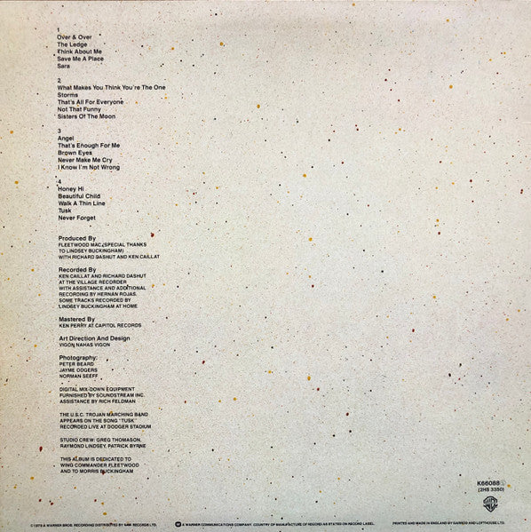 Fleetwood Mac – Tusk (Used) (Mint Condition) - Vinyl
