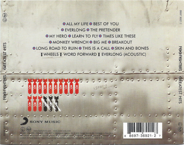 Foo Fighters – Greatest Hits (Used) (Mint Condition) CD