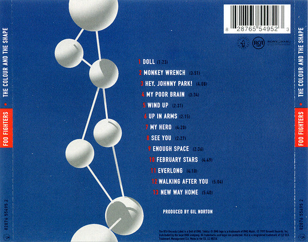 Foo Fighters – The Colour And The Shape - (Used) (Mint Condition) CD