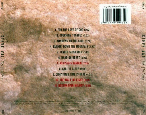 Steve Vai – The 7th Song: Enchanting Guitar Melodies - Archives Vol. 1 (Used) (Mint Condition) CD