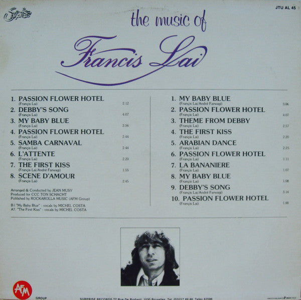 Francis Lai – The Music Of Francis Lai (Used) (Mint Condition)