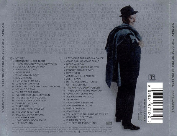 Frank Sinatra – My Way (The Best Of Frank Sinatra) 2 Discs (Used) (Mint Condition) CD
