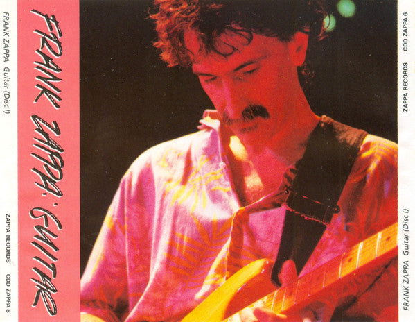 Frank Zappa – Guitar - 2 Discs (Used) (Mint Condition) CD