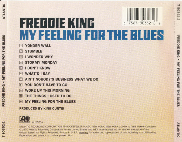 Freddie King - My Feeling for the Blues (Used) (Mint Condition) CD