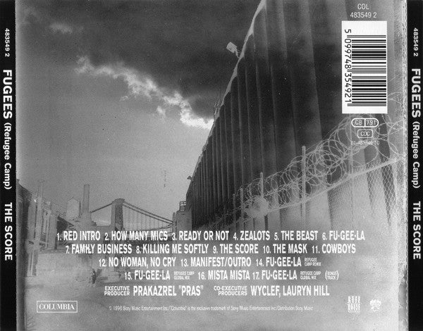 Fugees – The Score (Used) (Mint Condition) CD