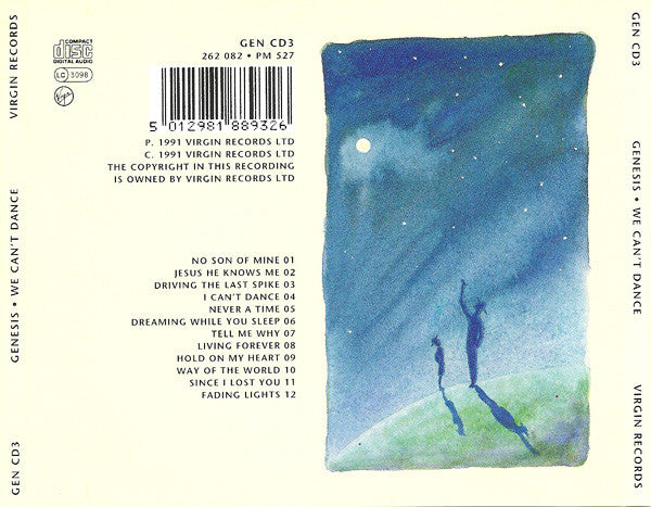 Genesis – We Can't Dance (Used) (Mint Condition) CD