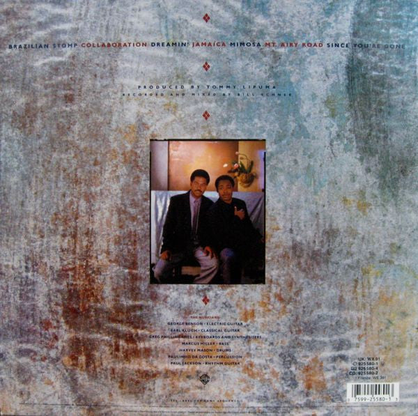 George Benson / Earl Klugh – Collaboration (Used) (Mint Condition) - Vinyl