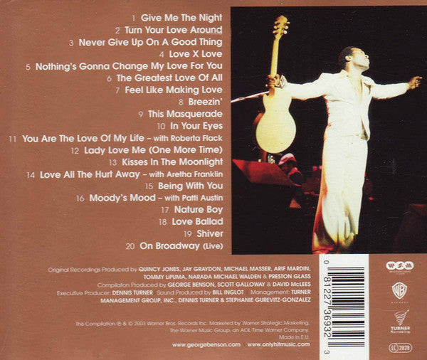 George Benson – The Very Best Of George Benson - The Greatest Hits Of All (Used) (Mint Condition) CD