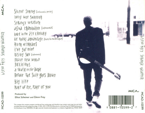 Glenn Frey – Strange Weather (Used) (Mint Condition) CD
