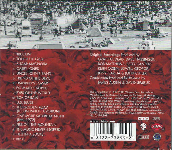 Grateful Dead* – The Very Best Of Grateful Dead (Used) (Mint Condition) CD