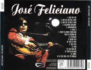 José Feliciano – Jose Feliciano The Masters (Used) (Mint Condition) CD