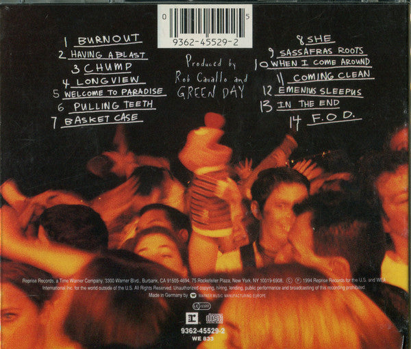 Green Day – Dookie (Used) (Mint Condition) CD