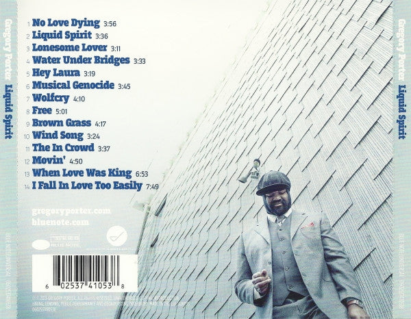 Gregory Porter – Liquid Spirit (Used) (Mint Condition) CD