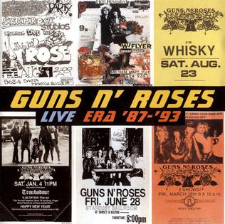 Guns N&#39; Roses – Live Era &#39;87-&#39;93 2 Discs (Used) (Mint Condition)