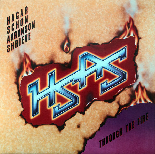 Hagar, Schon, Aaronson, Shrieve* – Through The Fire (Used) (Mint Condition) Vinyl