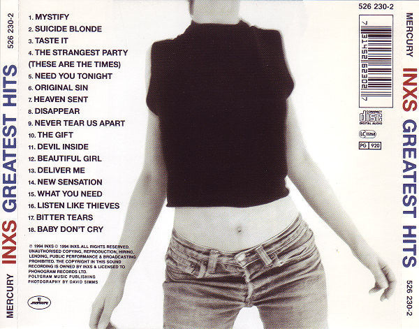 INXS – The Greatest Hits (Used) (Mint Condition)