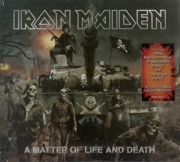 Iron Maiden – A Matter Of Life And Death (Used) (Mint Condition) CD