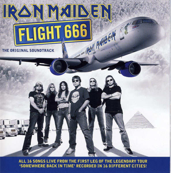 Iron Maiden – Flight 666 - The Original Soundtrack 2 Discs (Used) (Mint Condition) CD