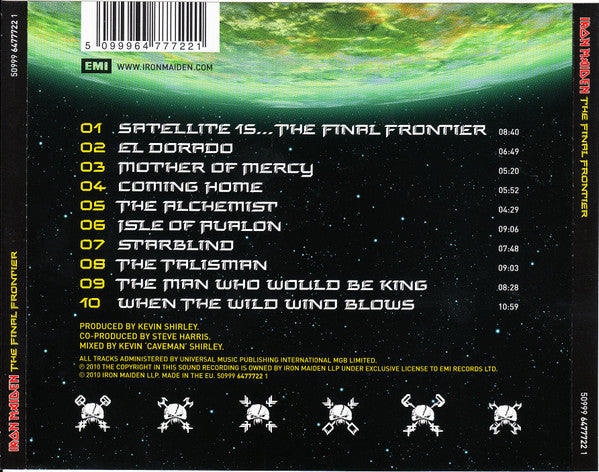 Iron Maiden – The Final Frontier (Used) (Mint Condition) CD