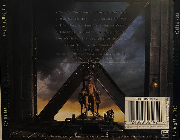 Iron Maiden – The X Factor (Used) (Mint Condition) CD