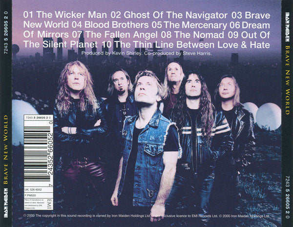 Iron Maiden – Brave New World (Used) (Mint Condition) CD