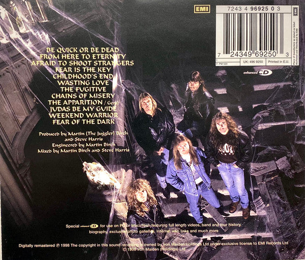 Iron Maiden – Fear Of The Dark (Used) (Mint Condition) CD