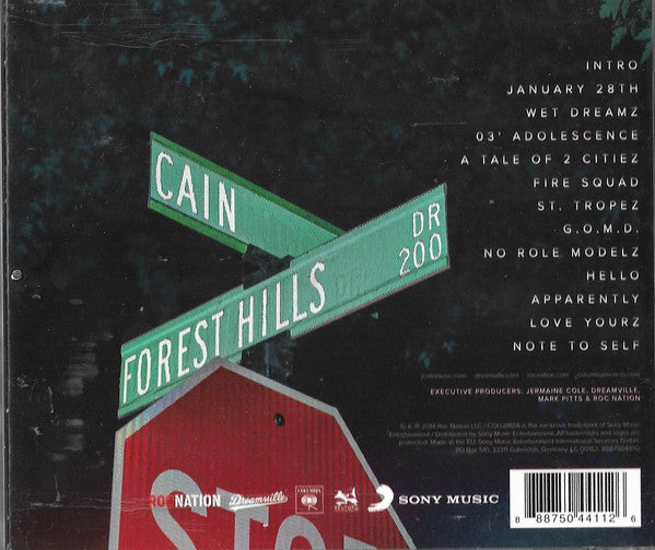 J. Cole – 2014 Forest Hills Drive (Used) (Mint Condition) - CD