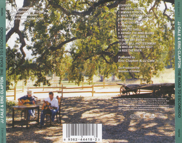 JJ Cale* & Eric Clapton – The Road To Escondido (Used) (Mint Condition) CD